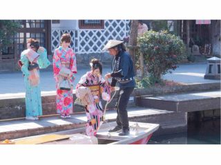 地域共通クーポン対象)◇柳川◇【きもの体験】★きもの de 街歩きプラン★フルセット!手ぶらでOK◎【女性・カップル】