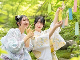 デコ放題550円(税込)追加でふわふわの可愛い兵児帯アレンジ♪