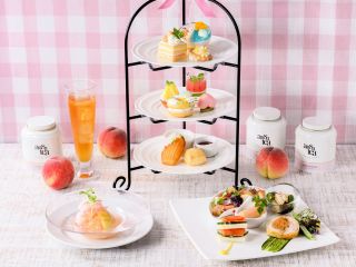 8月ピーチサマーアフタヌーンティー