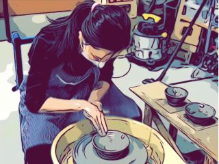ロクロ体験