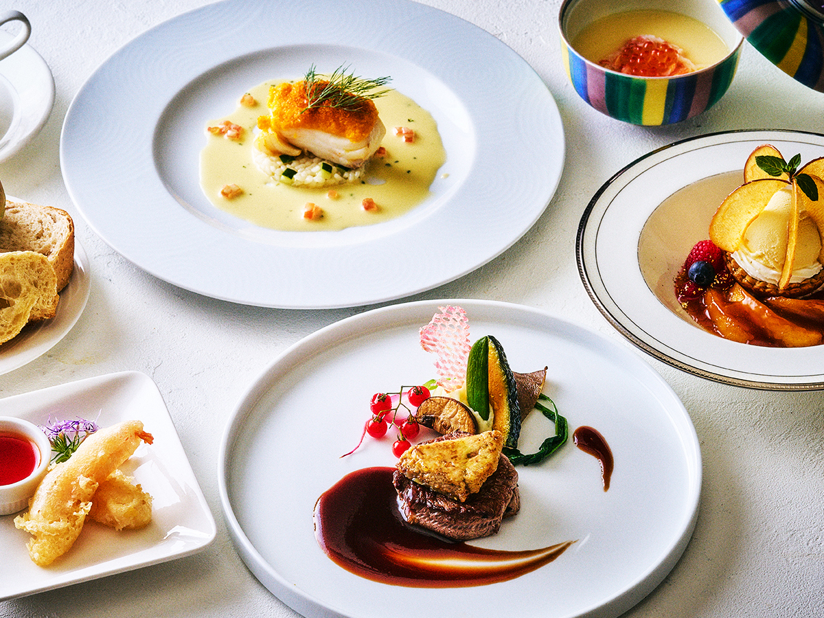 ■レストラン フォンタナ■《和洋折衷ディナーコース》和洋中のおいしさをぎゅっと♪