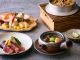 松茸土瓶蒸し・牛肉ステーキ・前菜