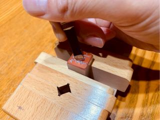 世界で一つのハンコが作れます