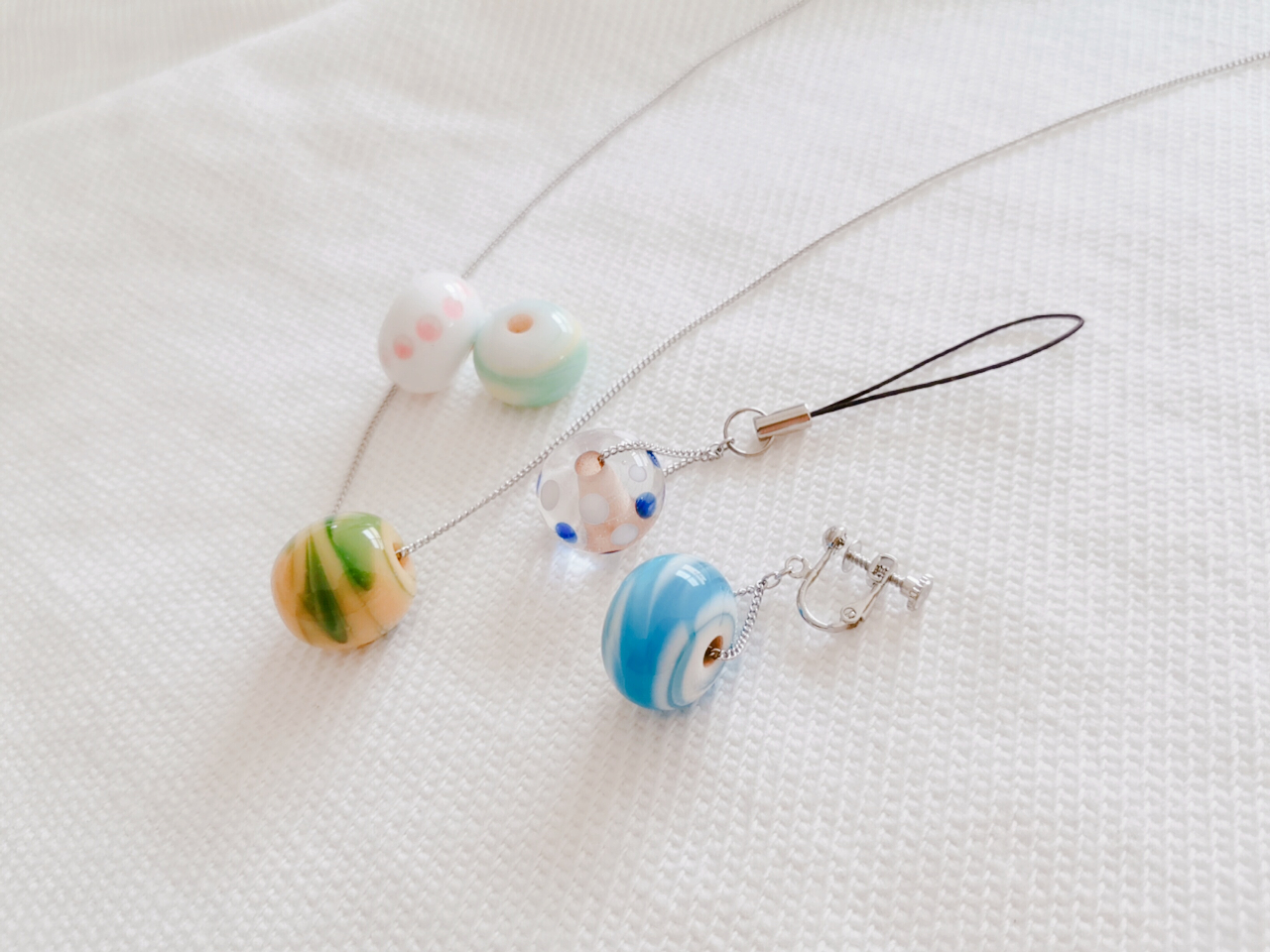 【土日祝体験】手軽にガラス細工体験!普段使いにぴったりなかわいいとんぼ玉作り●当...