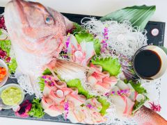 鯛のおかしら造り(イメージ)