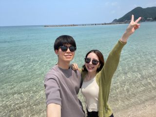 透明度の高い竹野浜はこれからの季節とってもオススメ!!
