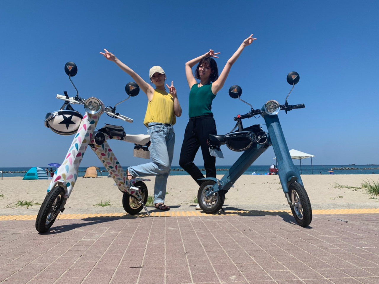 テンション上がる海♪