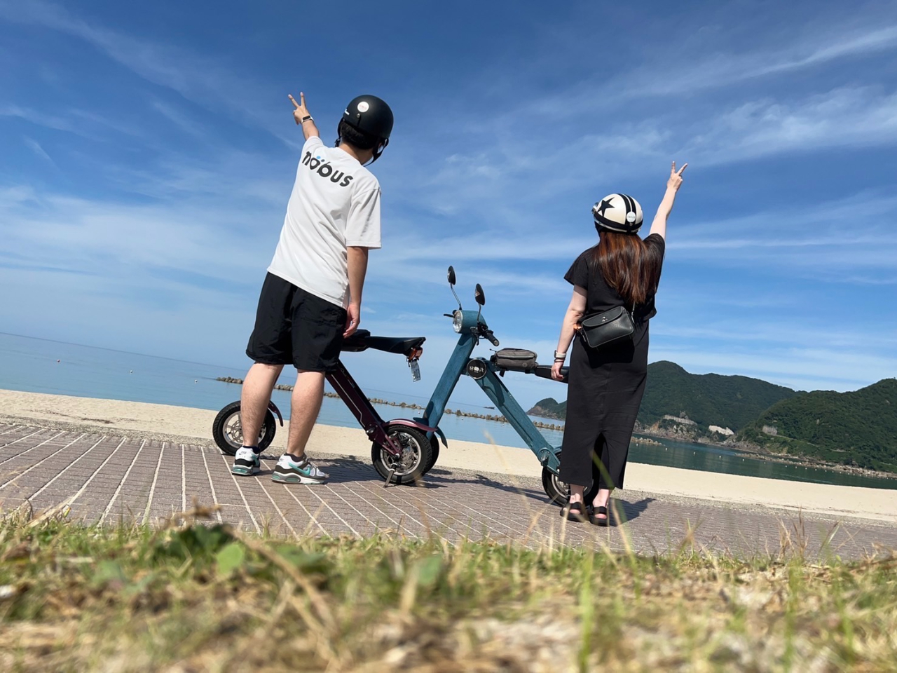 人気のない海辺ってすごくいい雰囲気なんです♪