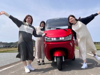 トゥクトゥクで楽しんでいただきました♪