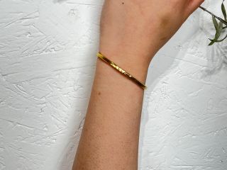 3ミリタイプのバングルは真鍮のみとなっております