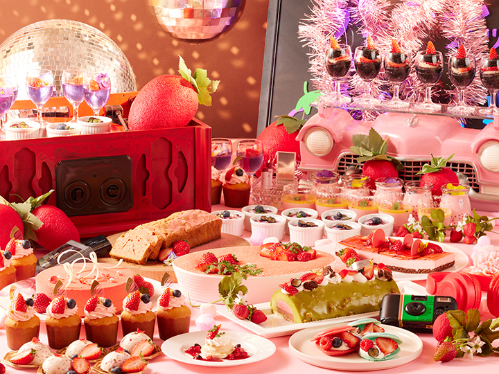 【2/24~3/31 平日】ストロベリー&ベリースイーツ ランチブッフェ