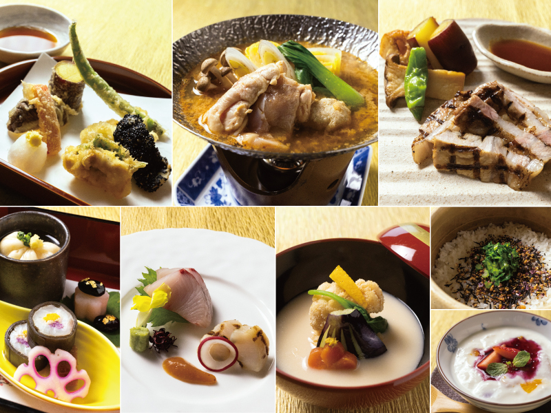 24階 日本料理「和乃八窓庵」プリフィックスランチコース (1/6~2/28