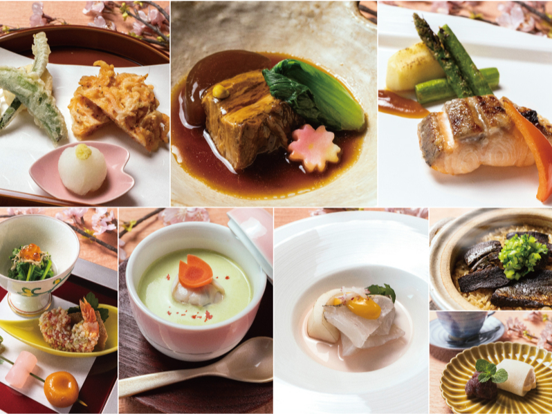 24階 日本料理「和乃八窓庵」 プリフィックスランチコース (3/1~4/30)