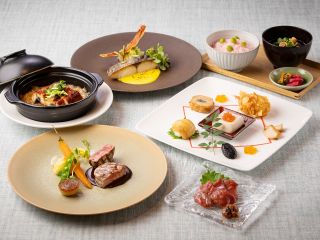 【早春のプリフィクスランチコース】お好きなメインを2種類お選びいただけます。 ※こちらは3/17までのメニューを参考として掲載しております。