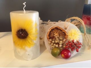 ボタニカルキャンドル&ワックスサシェ