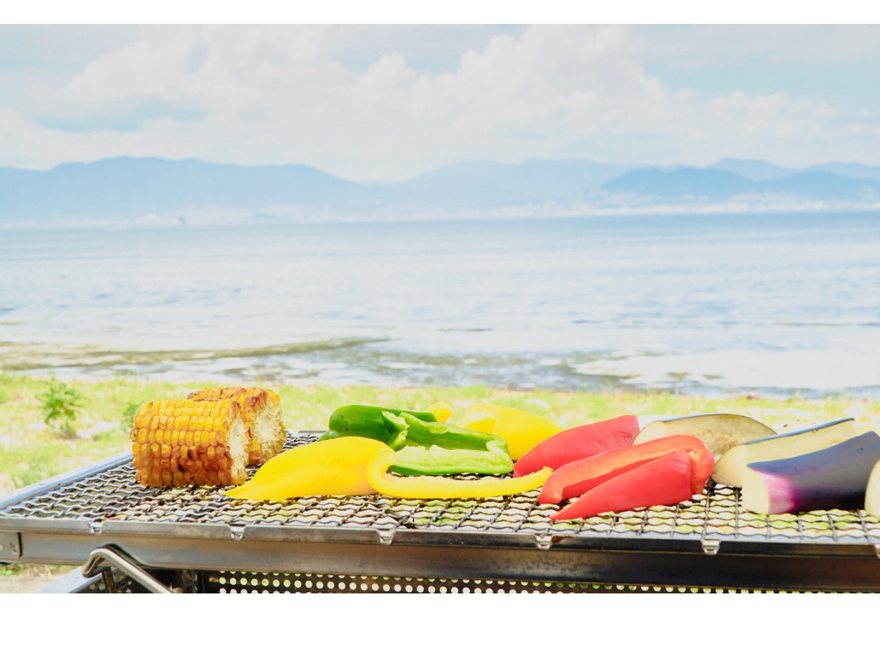 オーシャンビューのウッドデッキ!