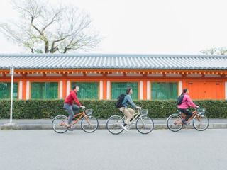 【英語ガイドと巡る】伏見稲荷と三十三間堂 半日プライベートサイクリング