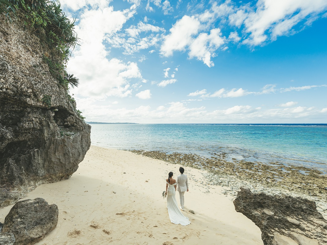 旅フォト】沖縄本島 真栄田岬＆ビーチフォトプラン・撮影データ100