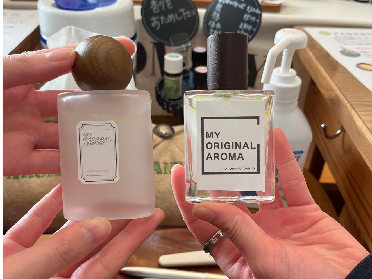 ���ЂƂ�2�{�̃i�`�������t���O�����X���쐬�I