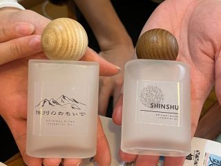 信州の旅の思い出を あなたらしい香りにしてみませんか