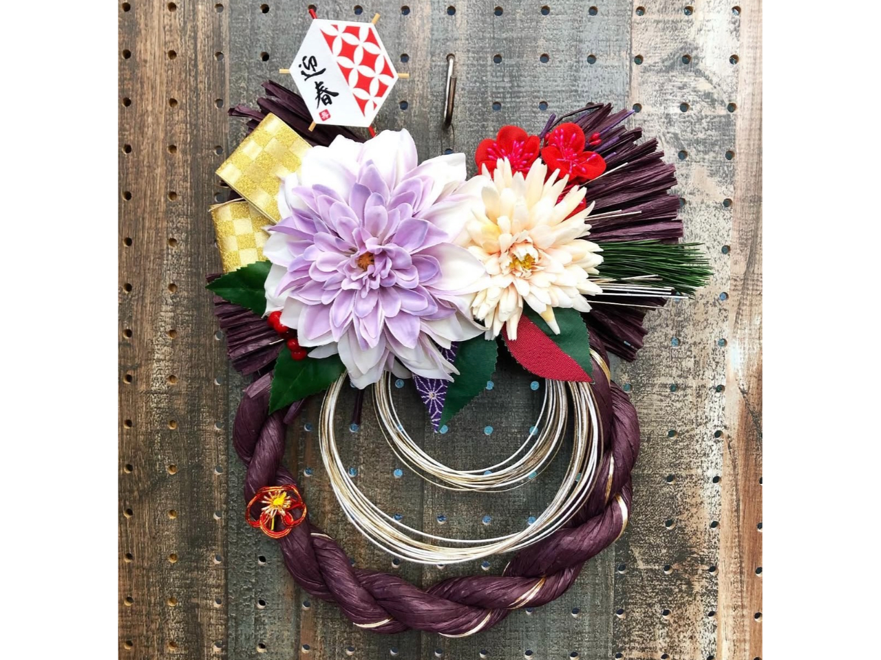 ☆しめ縄飾り(1個)製作体験 ~ファミリー・女性同士・カップルでのご参加OK~