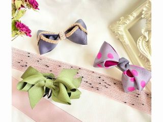 【オンライン体験】リボンでつくるヘアアクセサリー体験♪