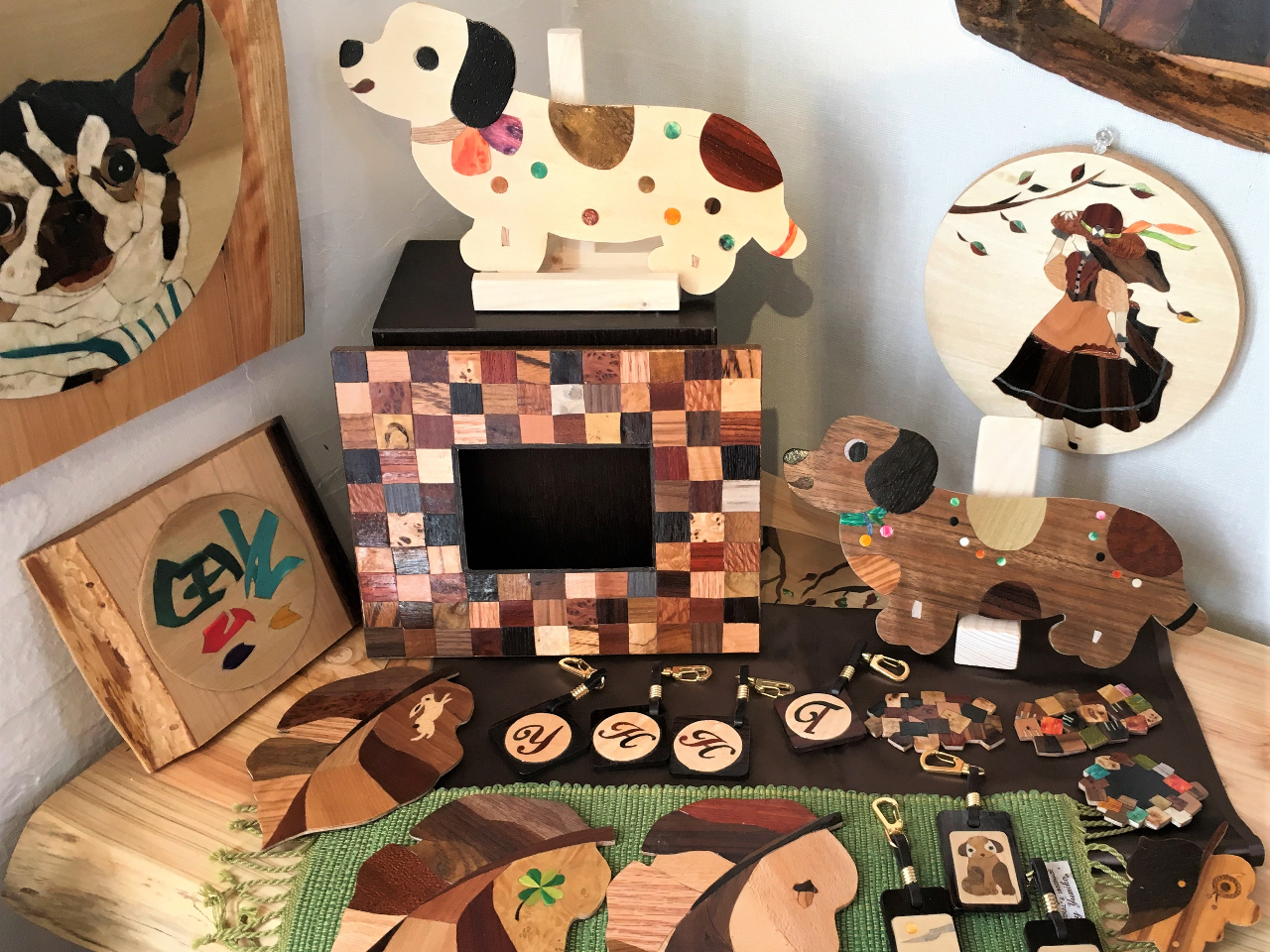 【木のぞうがん制作体験】木で作るわんちゃんアクセサリー!インテリアにどうぞ♪初心...