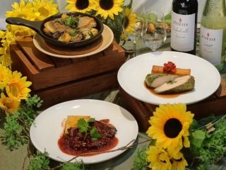 季節の食材を使用したメイン料理をお楽しみください!! 6/8〜8/30のメイン写真