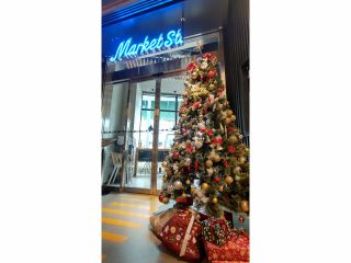 入口 クリスマスツリー