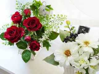 東京 台東 フラワーアレンジメント 高品質な仕上がり アーティフィシャルフラワー制作 Relax Flower じゃらん遊び体験