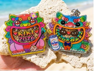 お好きなシーサーを選んで中に文字やパーツを入れたら自分好みに色を塗っちゃおう☆オリオンビールや三線などパーツを付けて更に可愛さアップ☆