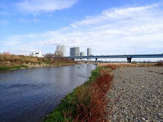 透き通る水面と広い空。二子玉川のランドマークを眺めながら、開放感あふれる都会の川旅を。