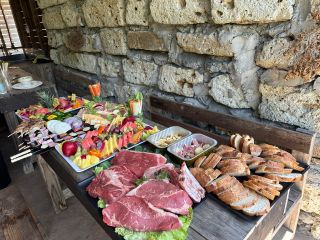 好きな食材を持ち込んで調理できます!(食材、飲み物、簡易食器はお客様持参となります)