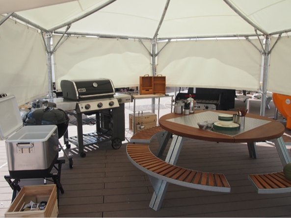 薪ストーブ付テントで食す 食材持ち込みｂｂｑプラン １グループ 2名 8名までｏｋ 川原湯温泉駅キャンプ場 じゃらん遊び体験