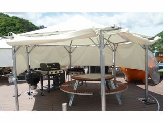 薪ストーブ付テントで食す!食材持ち込みBBQプラン【1グループ:2名〜8名までOK!】