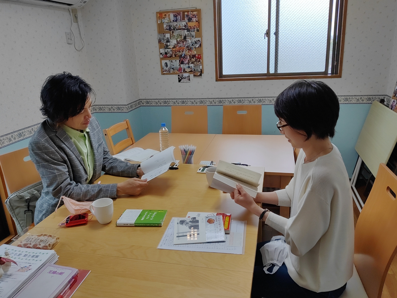 �I�����C���iZOOM�j�o�b��ʂ�ʂ��ēǏ����x�v���B  �̌��O�A�̌���̓Ǐ����x���v�����]�̕ω���̊����Ă���������i�摜�̓C���[�W�j