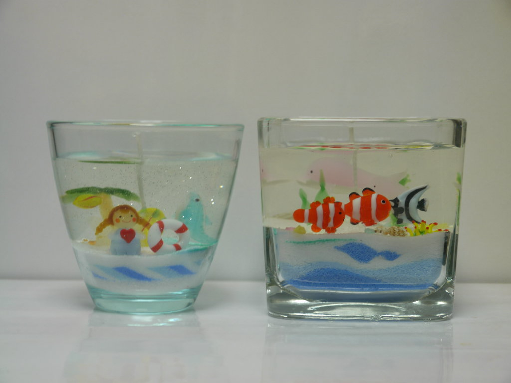 夏のイメージキャンドル