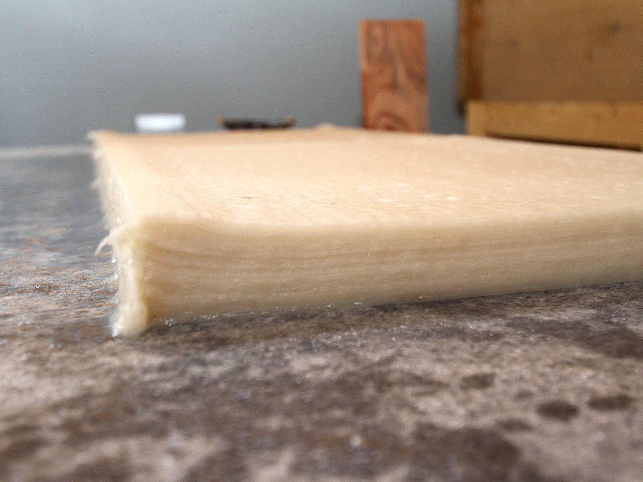 出来立ての湿紙(しっし)