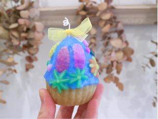 とっても可愛いカップケーキキャンドルが作れます。