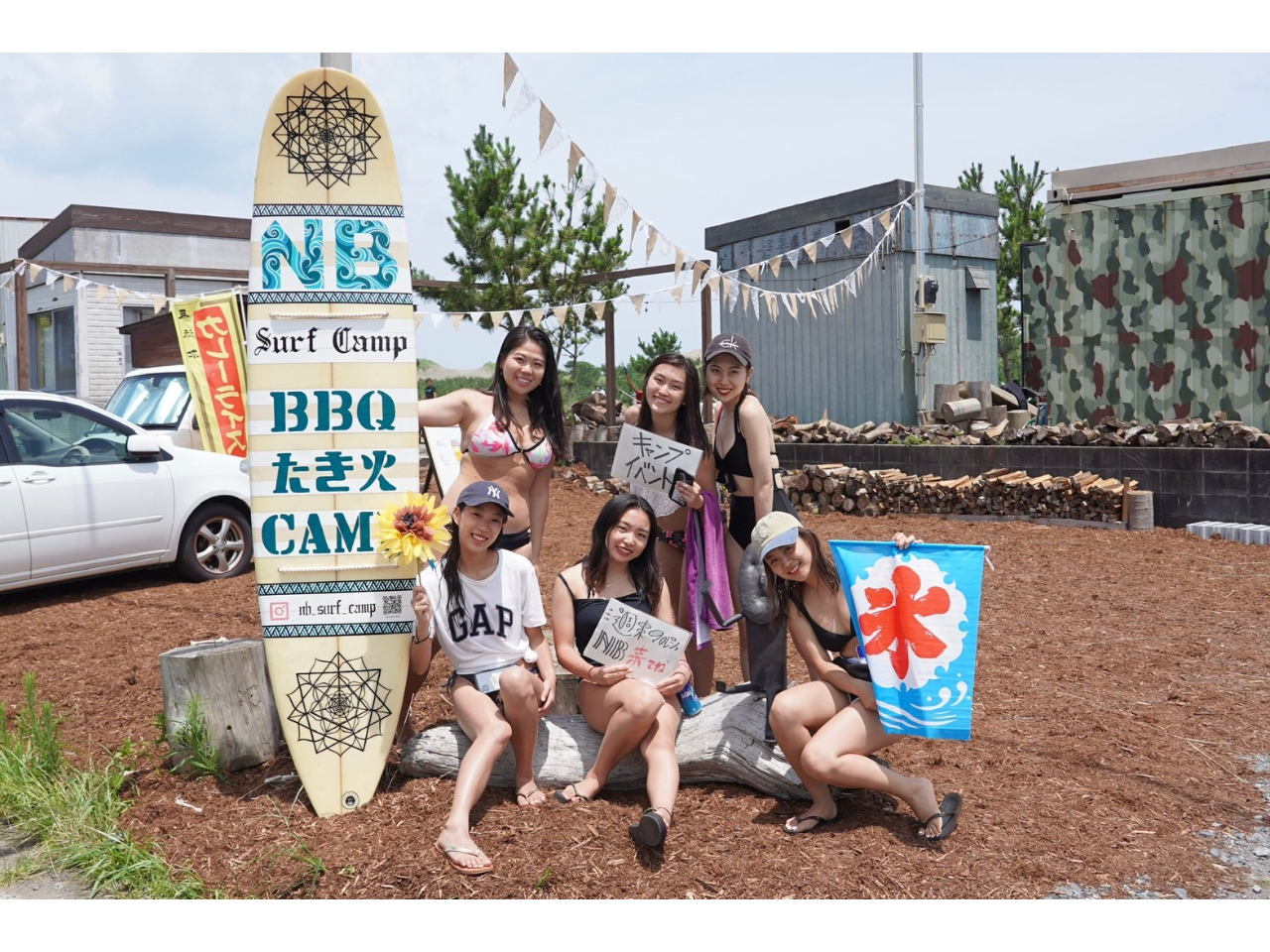 【サーフボードレンタル】海に近い最高のロケーション!サーフボード一日使い放題♪