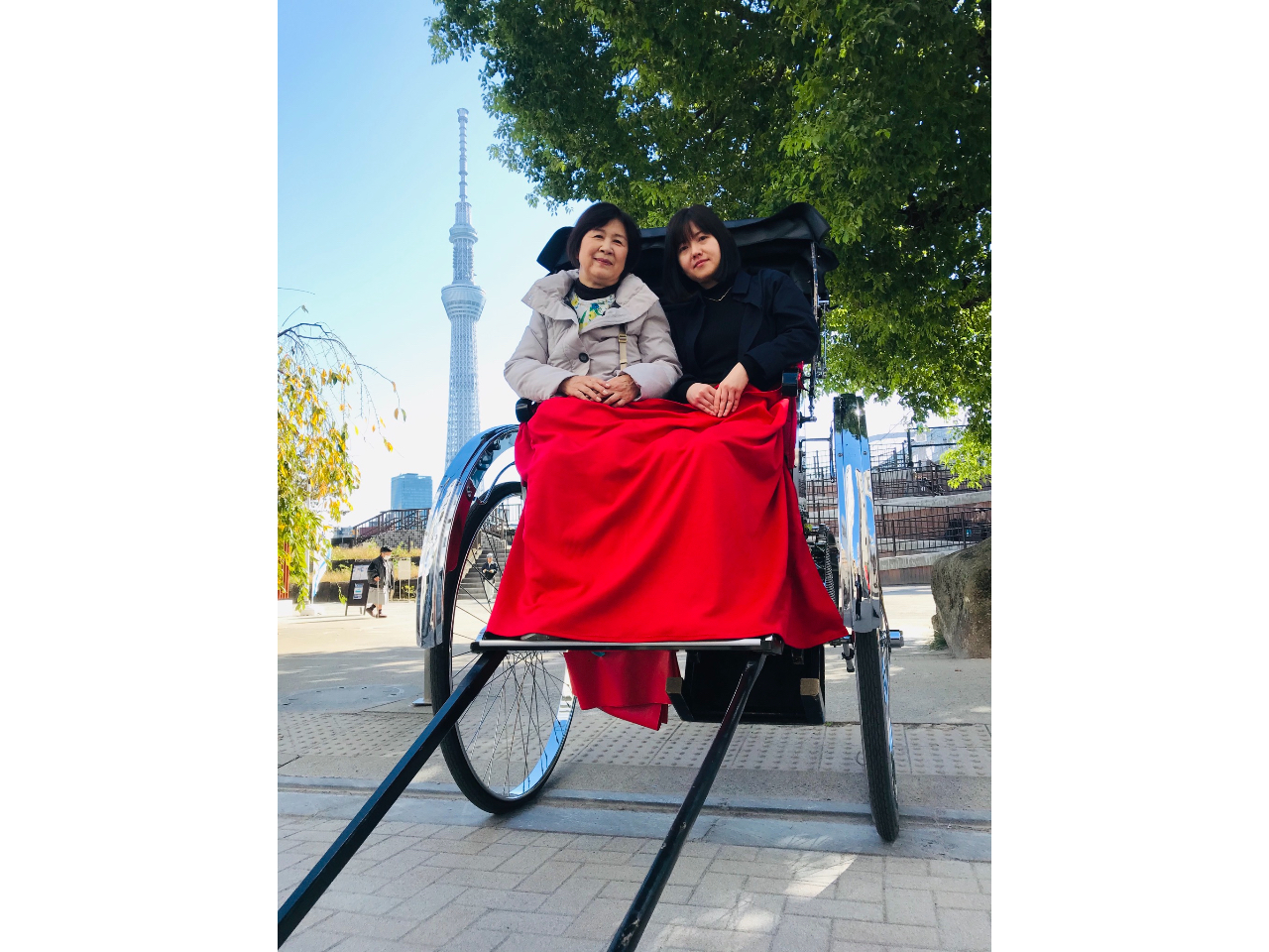 浅草ならではの絶景スポットでパシャリ!