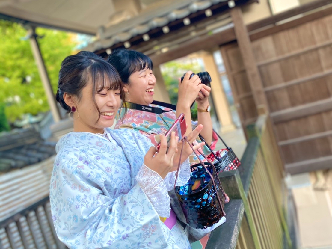 寺社仏閣での写真ポイントもバッチリ押さえております。