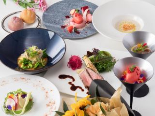 【ランチ】フレンチコース(※写真はイメージ、入荷状況によりメニュー内容が変更になる場合がございます。)