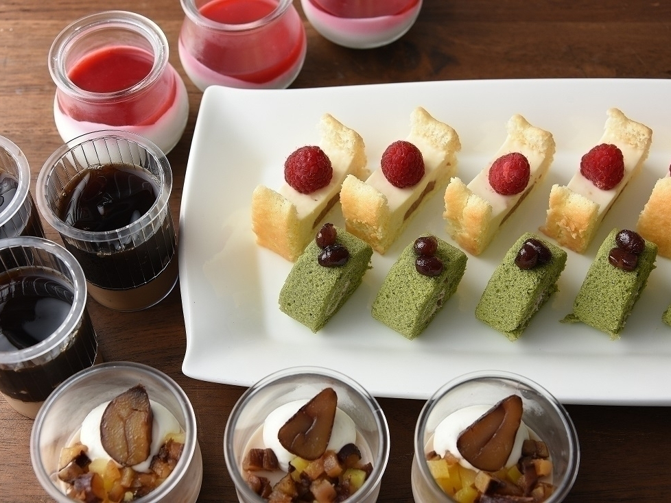 大人気!ホテルパティシエ特製デザートです