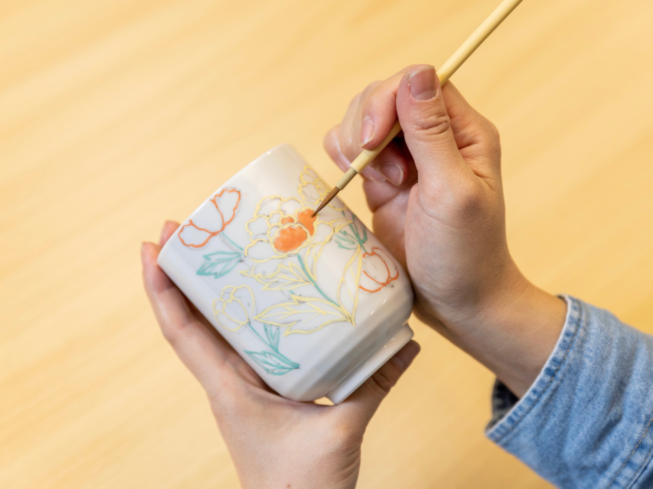 有度山　絵付け STUDIO 894 | 《磁器 絵付け体験》9月のメニュー
