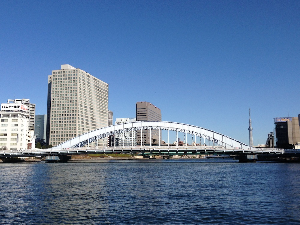 「永代橋」 元禄11年の架橋以来たびたび歴史的にも登場。赤穂浪士が渡ったことでも有名