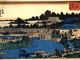 「横十間川」川沿いには浮世絵で描かれた名所が多数存在