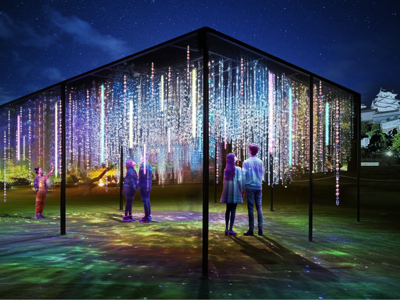 Prism Garden ͑žA͏Ɩ󂯂āAF̋PԂL܂B