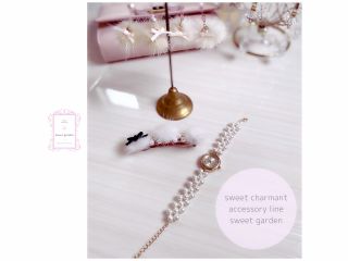 【兵庫・伊丹駅から徒歩7分♪】上品で可愛い♪コットンパールのアクセサリー作り (女性にオススメ)