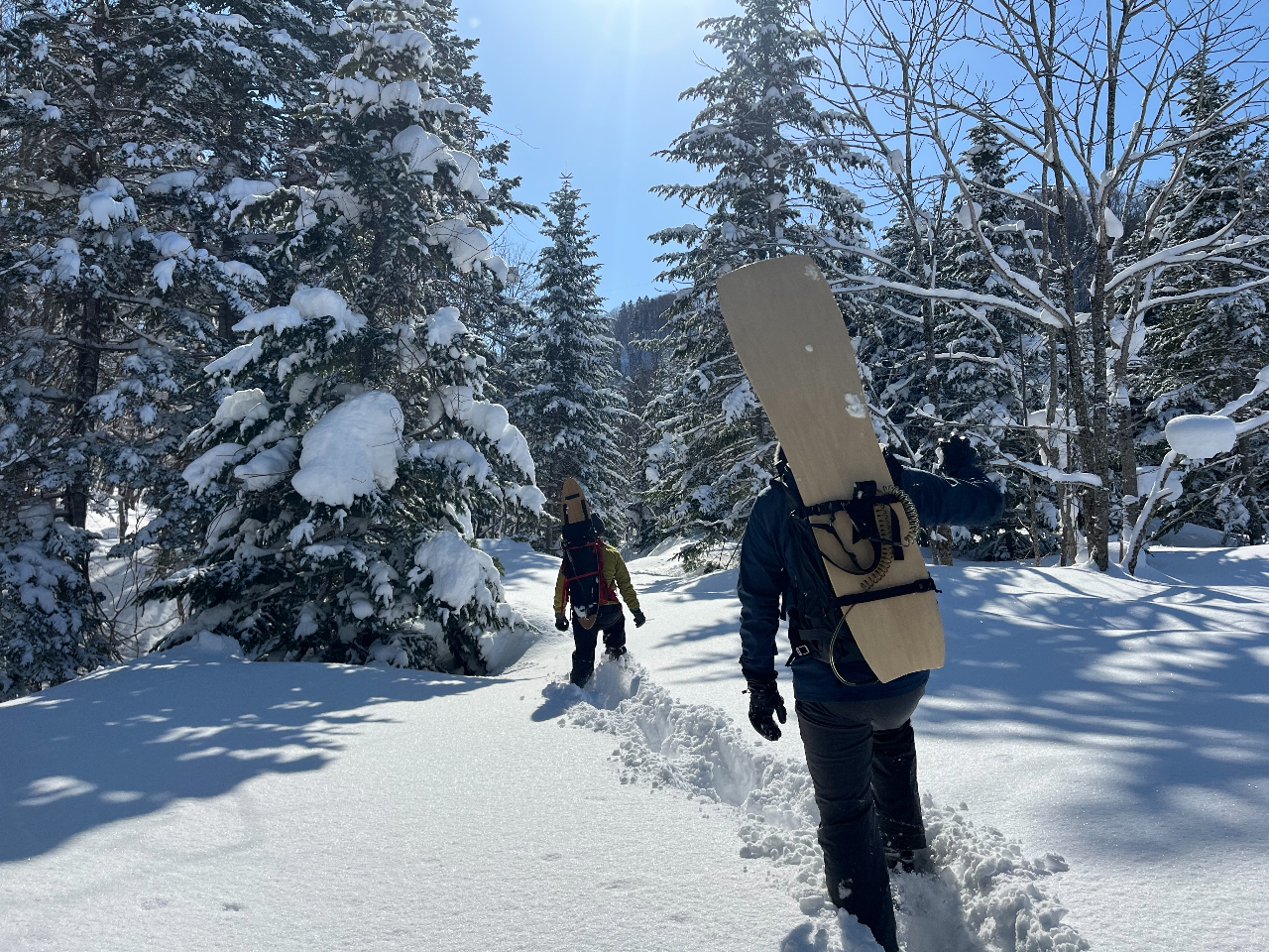 北海道・大滝】はじめての雪板体験！まるで雪上サーフィン『雪板』ゆき
